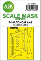 Art Scale Kit 200-M48221 - 1:48 F-14A Tomcat One-Sided Express Fit Mask For Grea