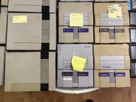 LOT *BROKEN/AS IS* NINTENDO CONSOLES/CONTROLLER-(S)NES,64,GC,WII,SWITCH,3DS,SEGA