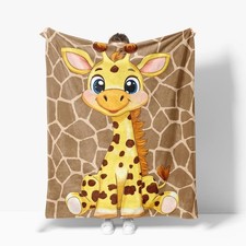Giraffe Blanket Giraffes Fleece Throw Super Soft 40 X50 inch,