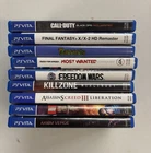 PlayStation PS Vita 9 Game Lot, Excellent! Axiom Verge Multiverse, Killzone, Etc