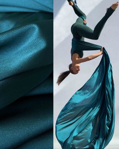 Orbsoul Aerial Silks Stoff 9 Yards (8m) - 100% Nylon, Low-Med Stretch, 40-Den - Bild 14 von 19