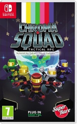 Chroma Squad - Super Rare Games Switch Videospiel Original European Mint Gaming