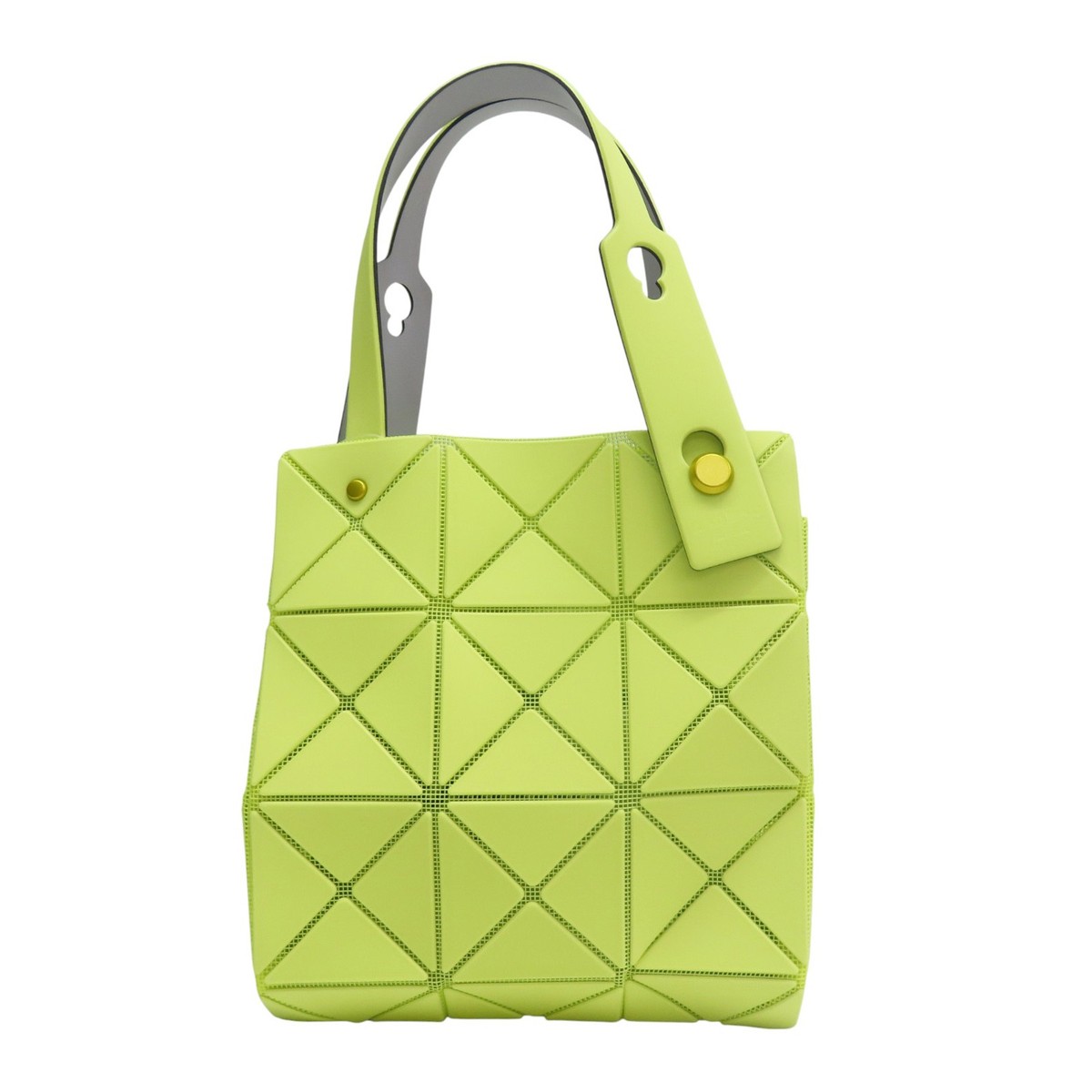 BAO BAO ISSEY MIYAKE PVC Tote Bag Neon Green | eBay