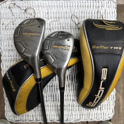 Cobra King Baffler TWS Hybrid Set 2/R 5/R Stiff Graphite Shaft 18° 26° Headcover