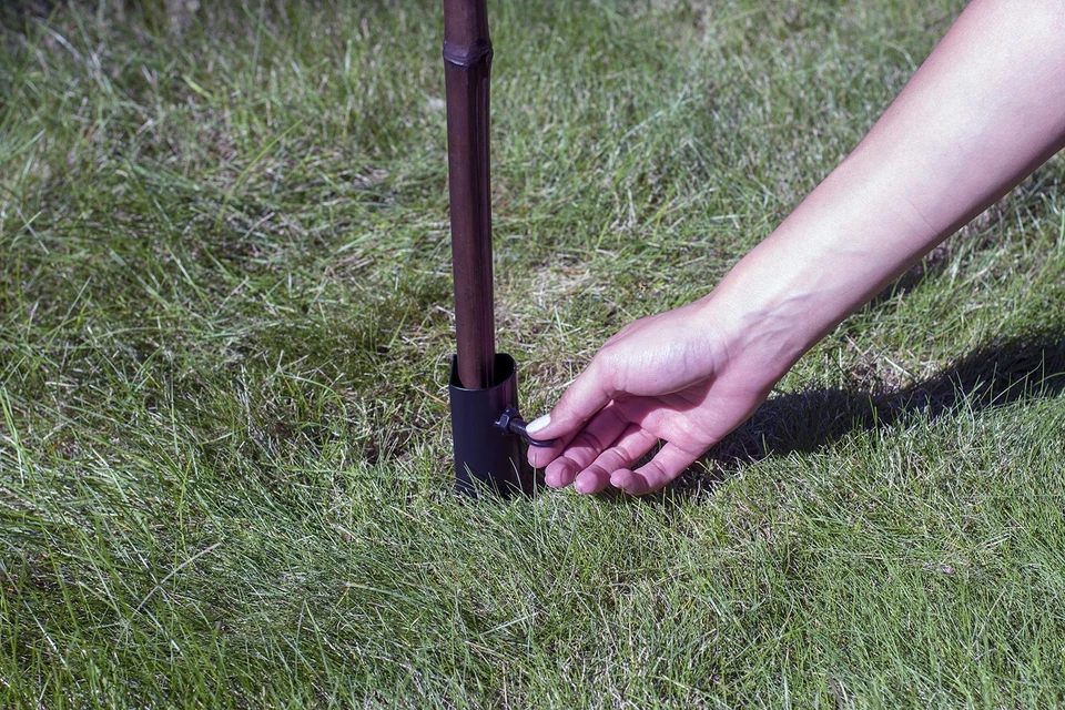 Metal Torch Stakes 4-Pack, Durable & Weather-Resistant Torch Holders for Bamb... - Image 3 of 4