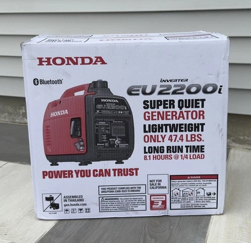 🔥 Brand New Honda EU2200i 2200-Watt Inverter Generator – Sealed in Box-