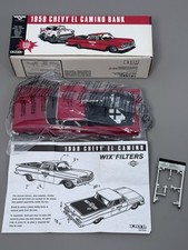 1959 Chevy El Camino Ertl Collectibles Diecast Metal Bank, Wix Filters