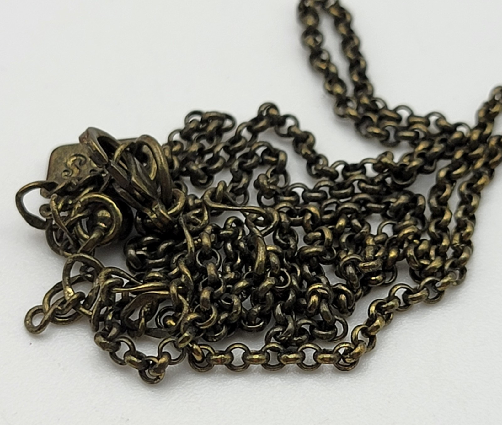 Ginger Snaps Multicolor Crystal Circle Pendant Ne… - image 7