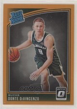 2018 Panini Donruss Optic Rated Rookie Orange Prizm /199 Donte DiVincenzo 05dx