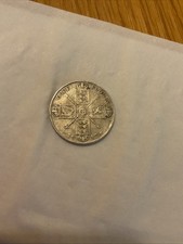 George V Silver Florin Coin 1912.