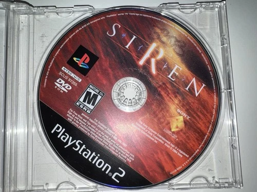 Siren (Sony PlayStation 2, 2004) DISC ONLY PS2