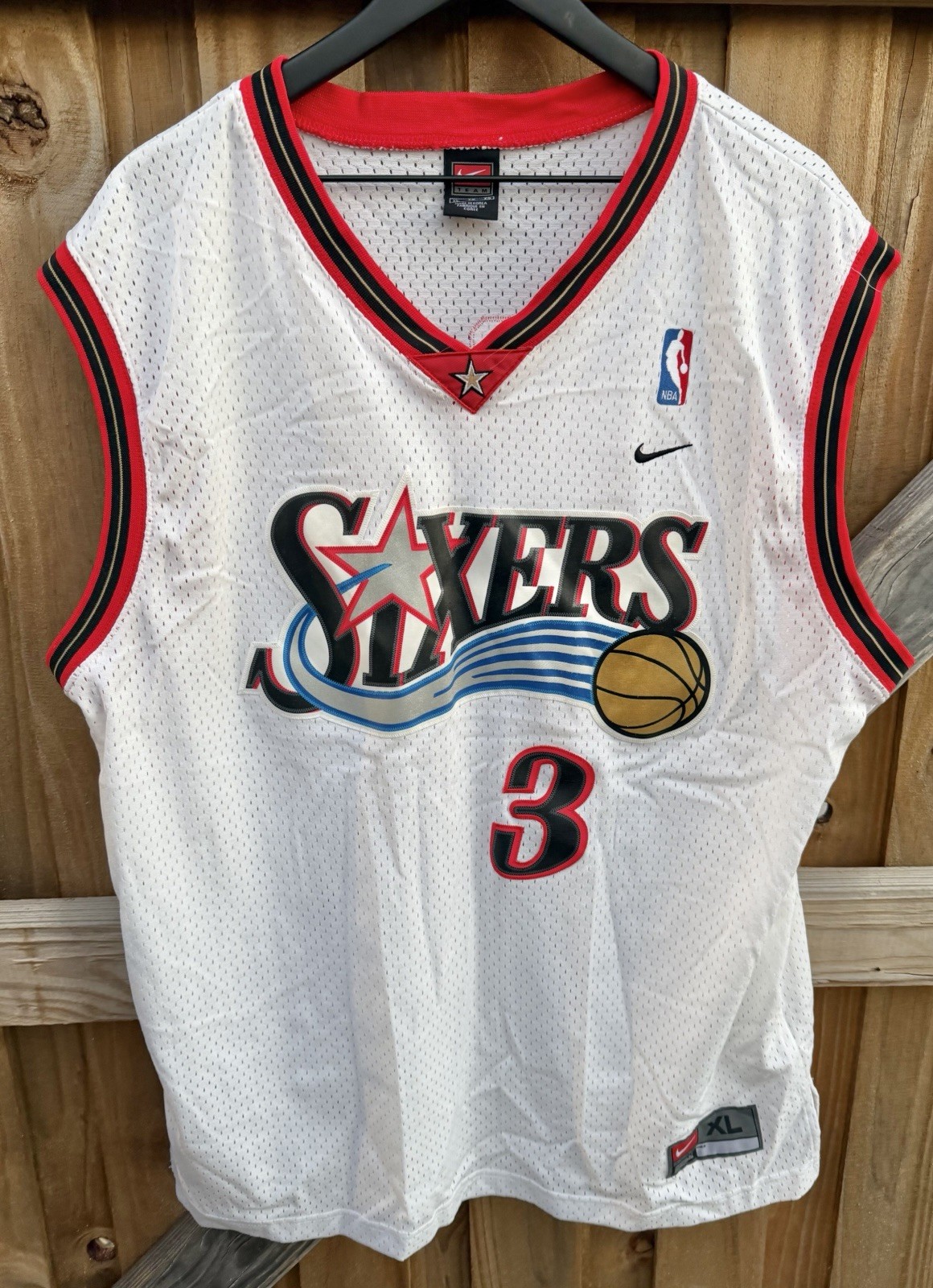 Nike Allen Iverson Vintage Nike Sixers Swingman Jersey XL Men’s