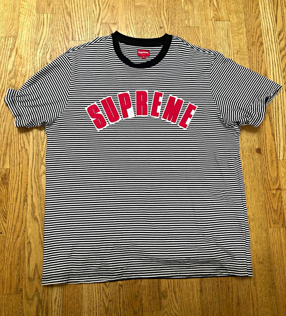 Supreme Striped T-Shirts for Men for sale | eBay