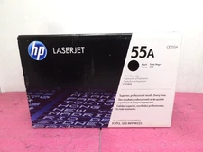 GENUINE HP 55A CE255A BLACK LASERJET P3015 500MFP M525 NEW Sealed T9-D10