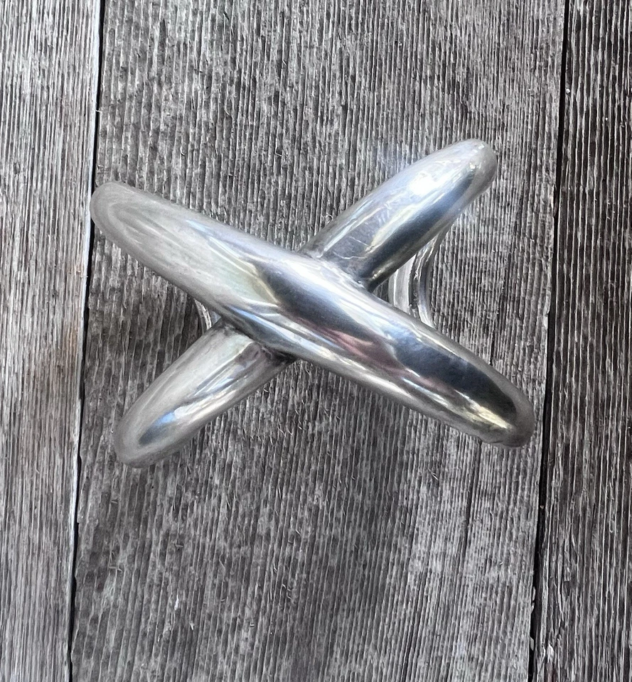 Браслет-манжета Simon Sebbag из стерлингового серебра 925 пробы с гальваническим покрытием 38 грамм - Изображение 2 из 4