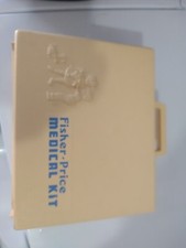 Vintage 1977 Fisher Price Medical Kit Doctor Nurse Play Toys Complete Set 936