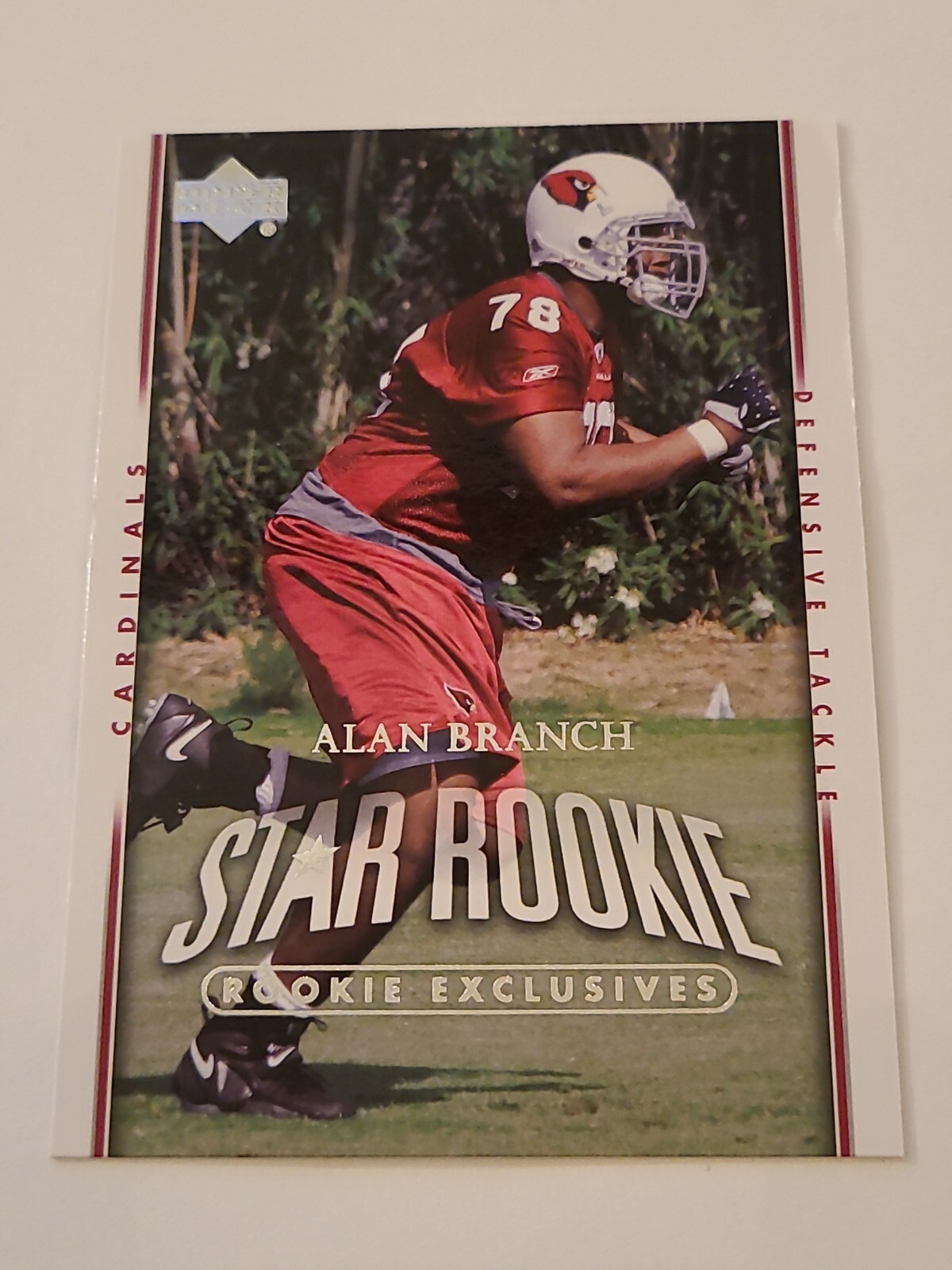 2007 Alan Branch Upper Deck Exclusive Edition Rookies #202