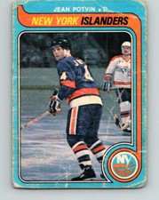 (HCW) 1979-80 O-Pee-Chee #334 Jean Potvin NHL  NY Islanders 10580
