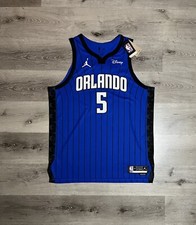 Nike Orlando Magic Statement Jersey Authentic Pinstripe 52 XL Nba Paolo Banchero