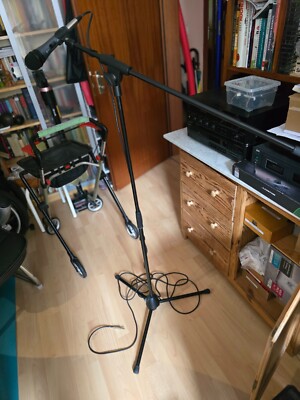 Sennheiser Mikrofon e 825 S mit Kabel ( 6 m ) und Ständer