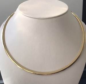 14k omega necklace