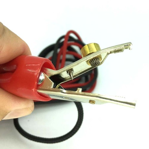 set Alligator clip Cord line angled bed nails clip RJ11/RJ45 plug Piercing Clips - Picture 6 of 13