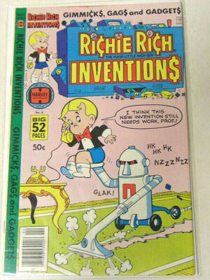 Richie Rich Inventions #4 FN/VF 1978 Harvey Comics