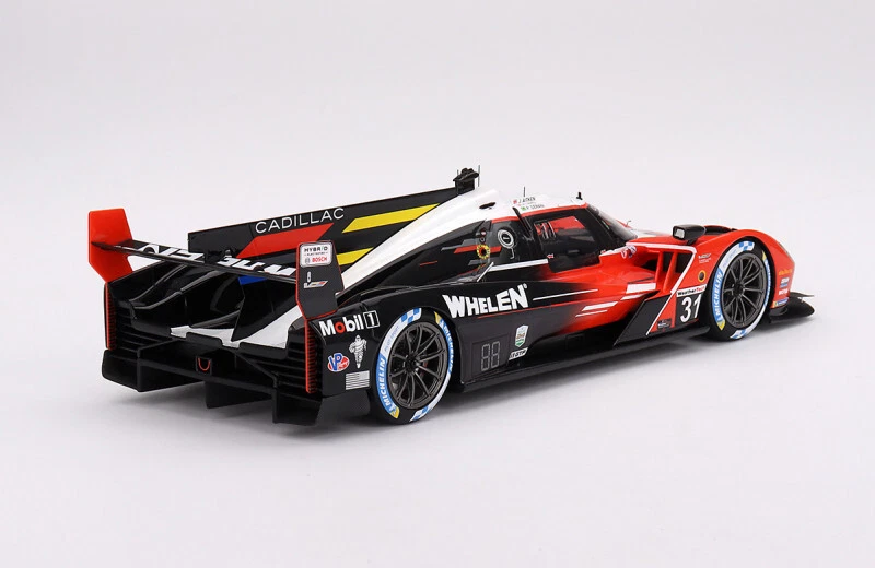TS0494 CADILLAC V-LMDH 5.5L V8 WHELEN ENGINEERING N31 12h SEBRING 2023 RED BLACK - Immagine 2 di 4