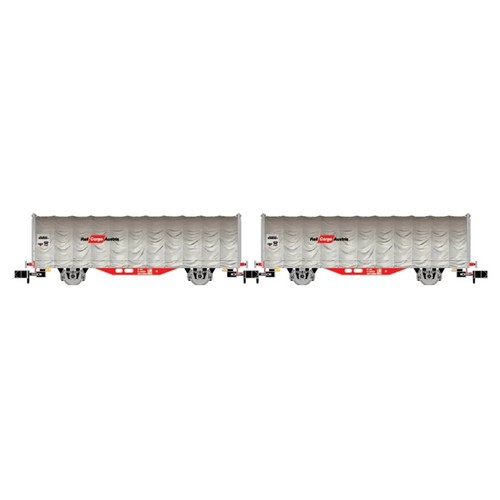 Arnold N HN 6697 - ÖBB, 2-tlg. Set zweiachsiger Schiebeplanenwagen Kils  Neuware | Zustand: Neu