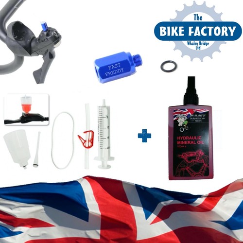Road Bike Hydraulic Brake Bleed Kit Includes 100ml Oil SHIMANO