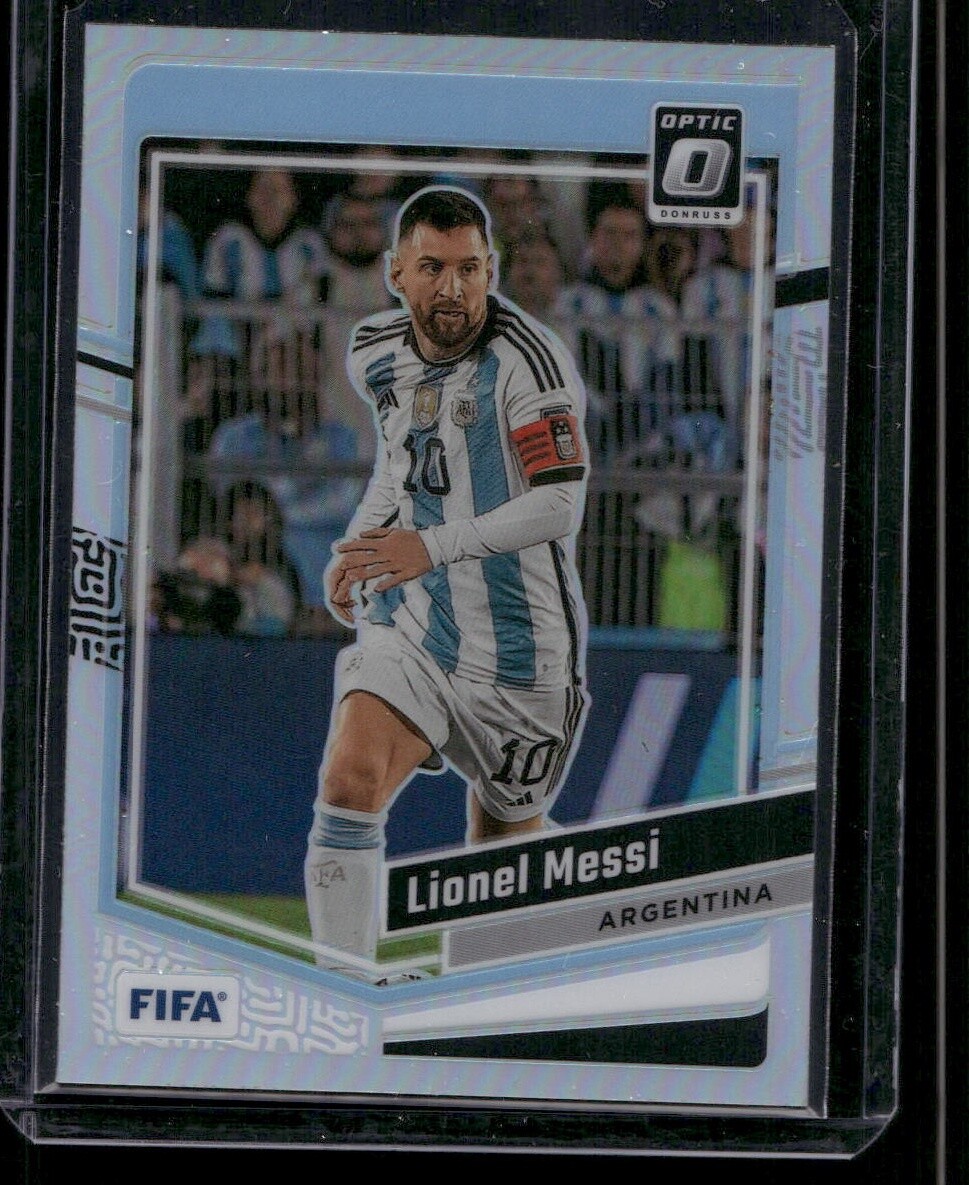 2023-24 Panini Donruss Soccer #1 Lionel Messi Optic Holo
