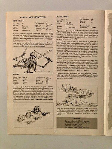 TSR6064 RPGA1 Rahasia Dungeons & Dragons Adventure Module - Picture 11 of 13