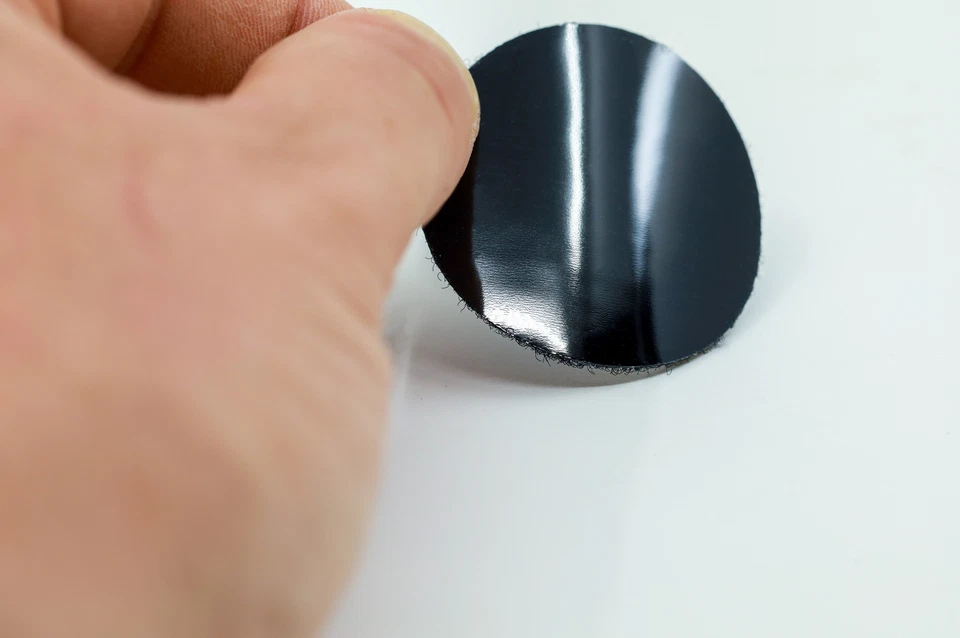 Klettpunkte selbstklebend Set extra stark Klettband Haken&Flausch Klettpad rund - Bild 4 von 4