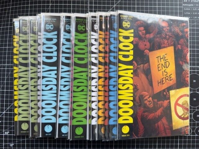 DC Doomsday Clock #1-12 Complete With Dupes
