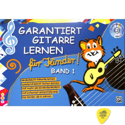 Garantiert Gitarre lernen für Kinder Band 1 von Ron Manus ( + CD + Plek)