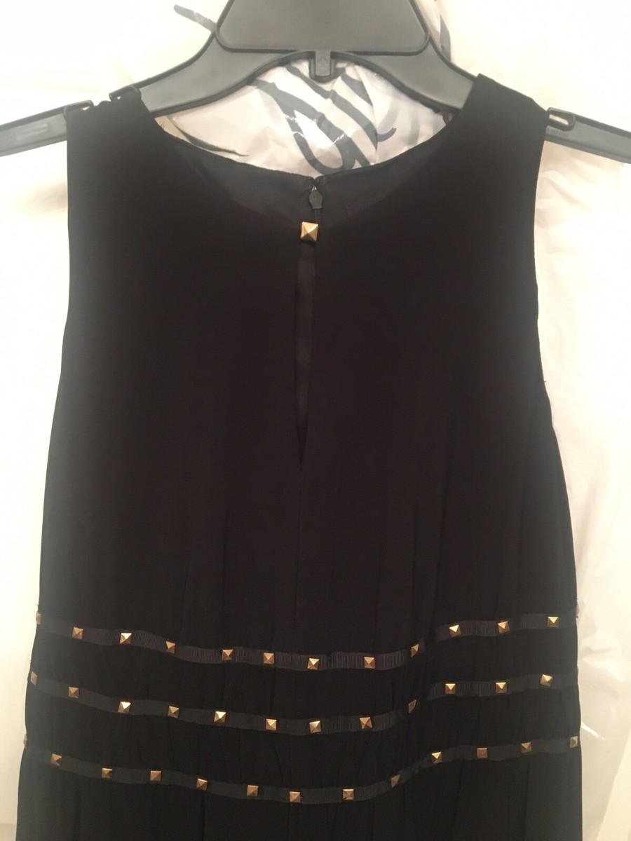 gold trim for dress Gold Crystal Trim Knit Midi Dress – self-portrait main image 1