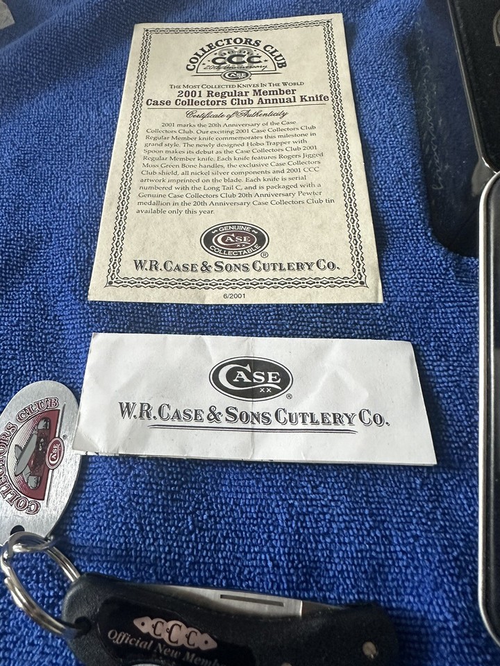 case collectors club knives eBay