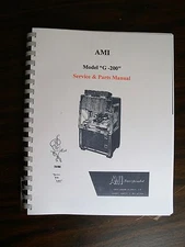 AMI Service & Parts Manual Model G-200