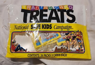 1991 IMPEL TRADING CARDS TREATS NATIONAL SAFE KIDS CAMPAIGN 24 PACKS ARCHIE