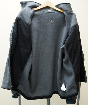 Arc'teryx Polartec Jacket Mens CA#34438 Size XL Gray Jacket Arc'teryx Polartec Jacket Mens CA#34438 Size XL Gray Jacket