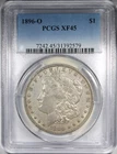 1896-O Morgan Dollar PCGS XF45 KEY DATE COIN Crusty $1