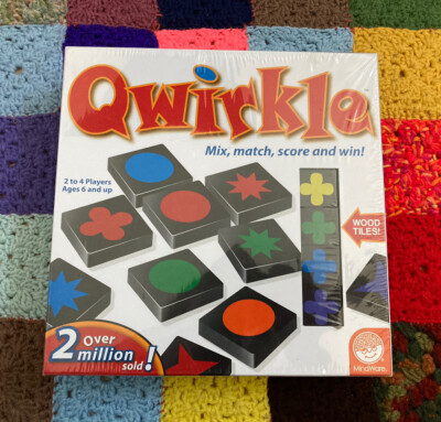 Qwirkle Board Game by MindWare Brand NEW Sealed 2-4 Players Ages 6 & Up