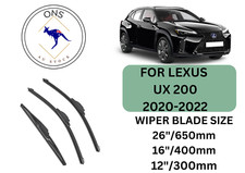 WIPER BLADE FOR LEXUS UX 200 (2020-2022)