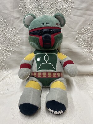 Build A Bear Star Wars Boba Fett Mandalorian Plush Rare Outfit