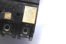 USED SQUARE D 3 POLE 225 AMP 600 VAC MADE IN USA 997237 TESTED SKU213417