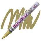 DecoColor, Paint Marker, Gold Ink, Fine Point, Opaque Marker, Permanent, Gloss
