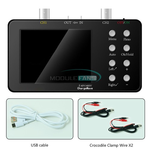 Dual Channel Digital Oscilloscope 220V 6A 10MHZ Signal Generator 3.2" LCD - Picture 15 of 16