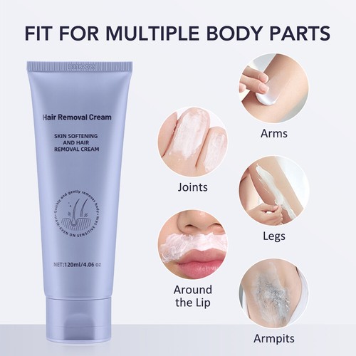 Immediately Hair Removal Cream Painless Stop Hair Growth Inhibitor Remover - Imagen 2 de 19