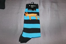 Democrat Socks Blue & Black by K. Bell Political Garment Men's NEW Donkey Smart