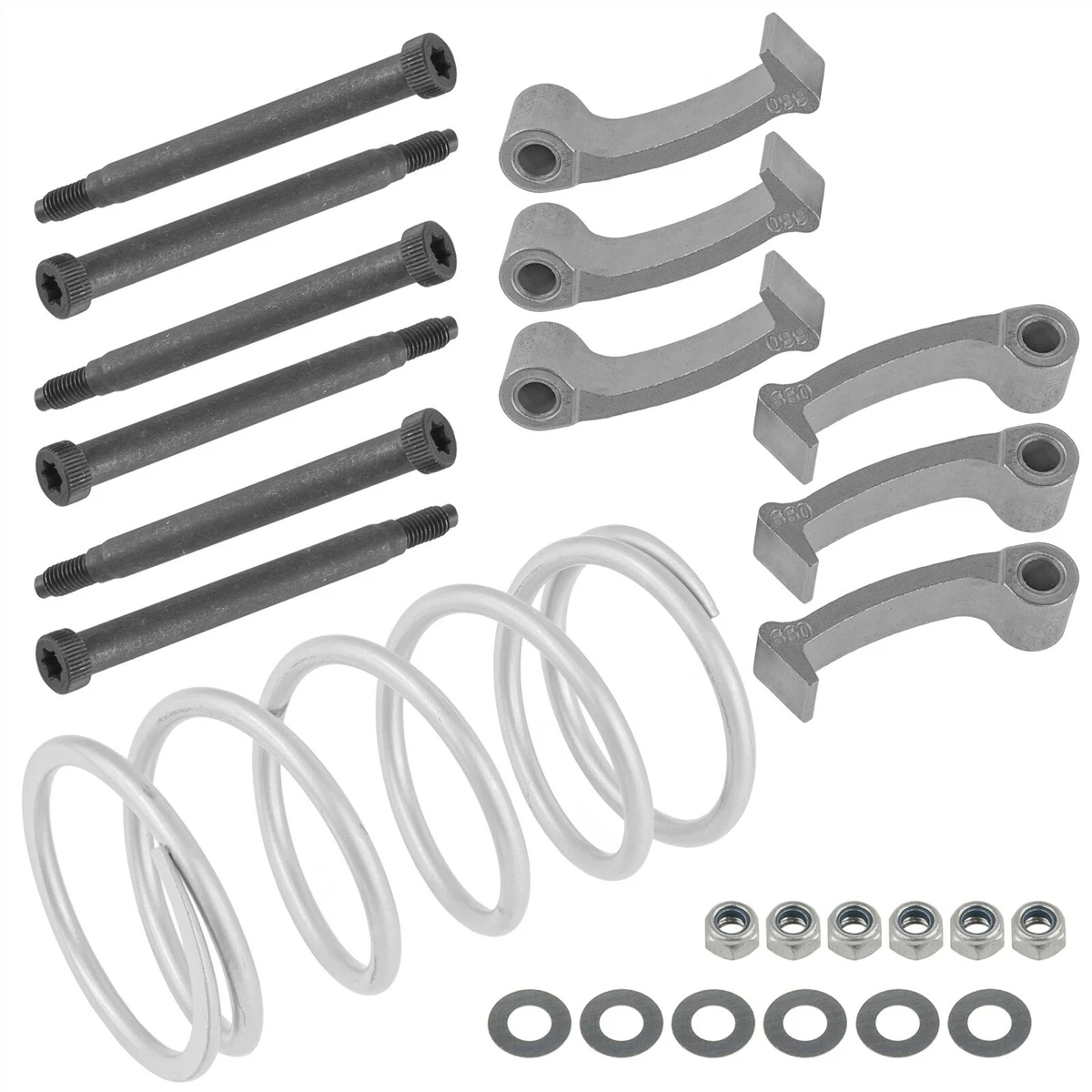 6x Clutch Weights w/ Spring For Can Am 420248680 420238610 | eBay 